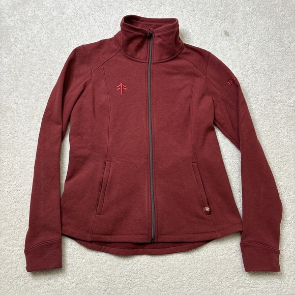 Kuhl Tops - Kuhl Spekter Full Zip Jacket Women's Size Medium Red Outdoor Hiking Sweatshirt